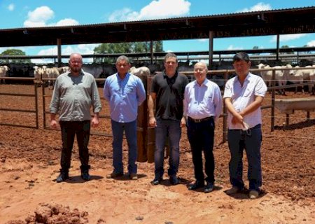 Gilberto Garcia visita Grupo que visa implantar megaempreendimento em Nova Andradina