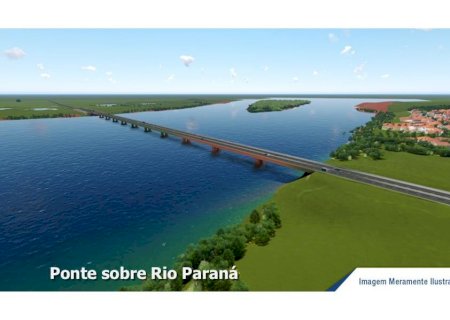 Taquarussú – Sonho começa a se tornar realidade com ponte que ligará MS e Paraná