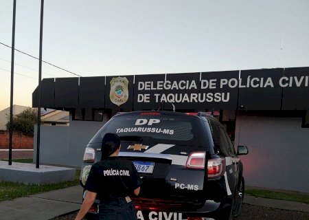 Em Taquarussu, indivíduo com três mandados de prisão é capturado pela PC