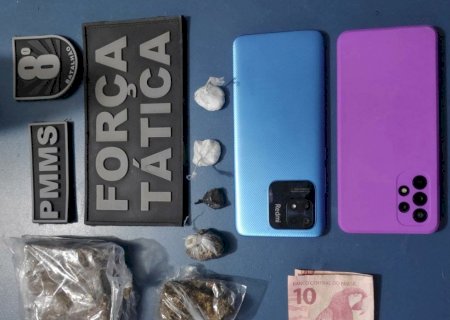 Polícia Militar prende membro de organização criminosa por tráfico de drogas em Nova Andradina
