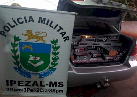 Angélica e Nova Andradina - Polícia Militar apreende mercadorias avaliadas em R$ 38 mil reais contrabandeados do Paraguai em Casa Verde e Ipezal.