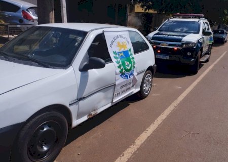 Polícia Militar recupera veículo que havia sido furtado em Nova Andradina