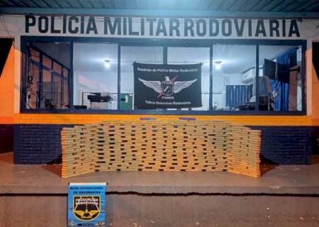 Homem é preso com quase 300 kg de maconha na MS-289