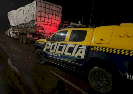 Nova Andradina: PMR apreende carga irregular de carvão na região do Laranjal