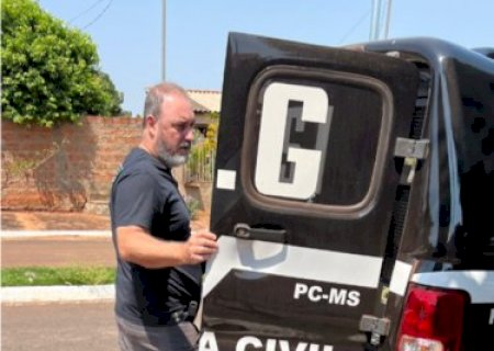 P C de Novo H. do Sul, com apoio da SIG de Ivinhema, prende homem suspeito de descumprir medida protetiva de urgência