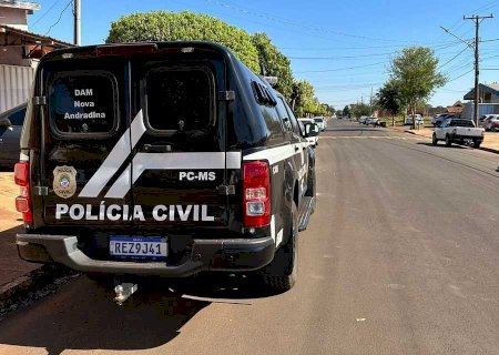 SIG e DAM prendem em flagrante homem que ameaçava esposa com faca em Nova Andradina