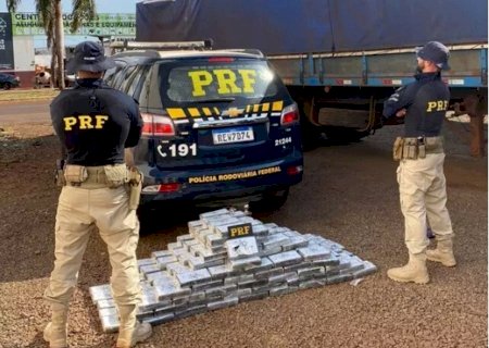 Ivinhema - Caminhoneiro é preso com carga de cocaína avaliada em R$ 12,5 milhões