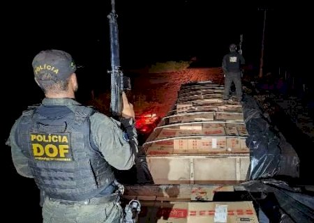 Homem é preso com R$ 3 milhões em cigarros e agrotóxicos contrabandeados