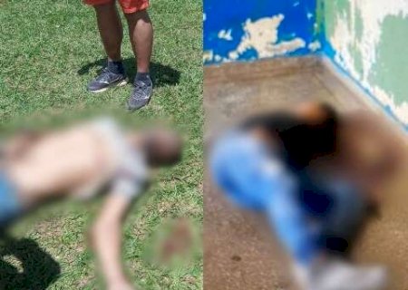 Dois são executados ao lado de creche e facção deixa recado: 'daremos sangue'
