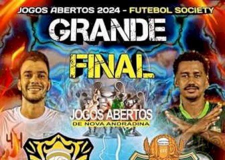 Grande final do Campeonato de Futebol Society de Nova Andradina acontece nesta sexta-feira