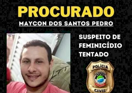 Polícia procura homem que esfaqueou esposa cinco vezes