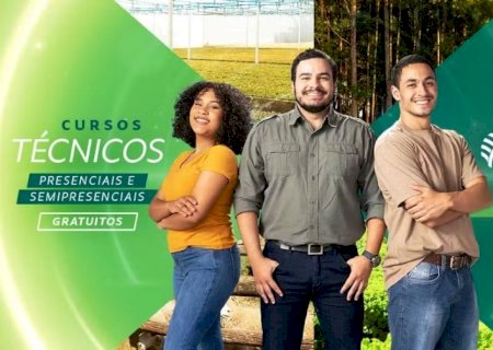 Senar/MS abre 310 vagas para Cursos Técnicos presenciais e semipresenciais gratuitos