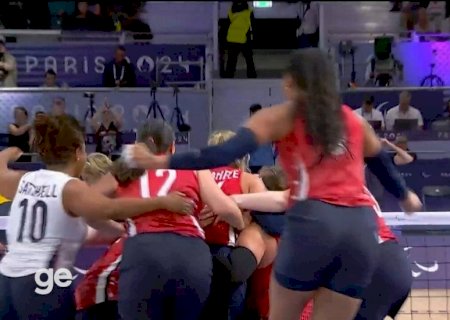 Paralimpíadas 2024: Brasil cai para os EUA de novo e vai disputar bronze no vôlei sentado feminino