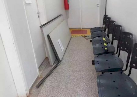 Após 'quebra-quebra', posto é fechado e pacientes precisam buscar outra unidade em Três Lagoas