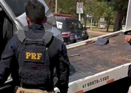 PRF apreende 206 Kg de maconha em Nova Andradina