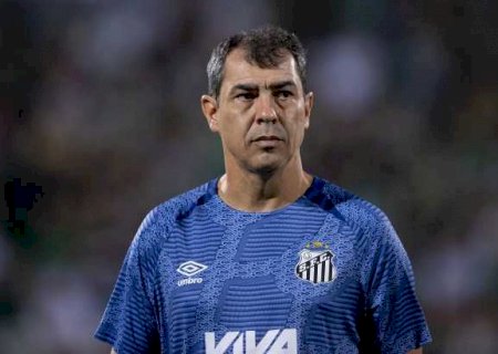 Carille lamenta derrota do Santos e sai em defesa de Giuliano: 'Vamos brigar até o fim'