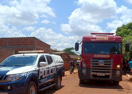 Batayporã: incêndio criminoso deixa vários danos em edícula