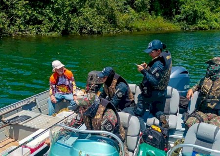 Polícia Militar Ambiental de Batayporã realiza patrulhamento no Córrego Três Barras e Rio Paraná