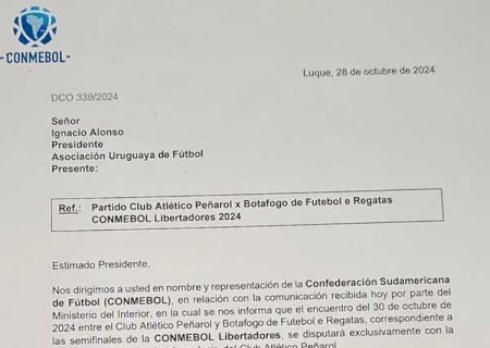 Conmebol exige presença de torcedores do Botafogo e ameaça realizar jogo com portões fechados