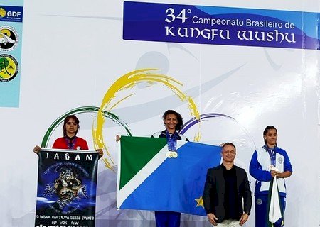 Atletas de Nova Andradina conquistam ouro no Campeonato Brasileiro de Kung Fu Wushu