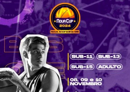Nova Andradina promove 2ª edição do Novacup de Basquetebol com mais de 300 atletas