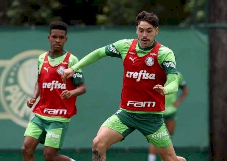Palmeiras faz treino tático, e Maurício diz acreditar em título: 'Até o final'