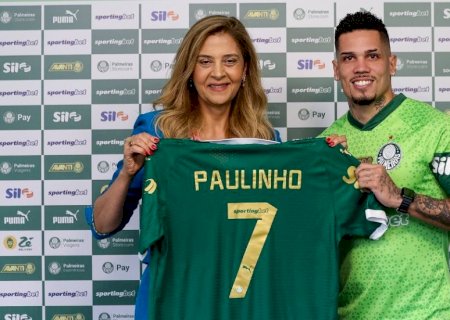 Paulinho é apresentado no Palmeiras, assume a camisa 7 e celebra: 'Honrado por fazer parte desse projeto'