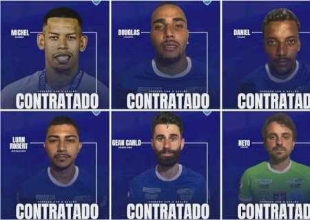 Ivinhema anuncia pacotão com 15 jogadores para o estadual 2025