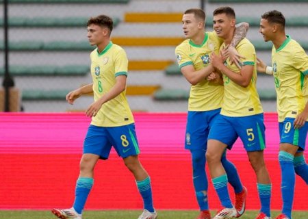 Brasil brilha pelo alto, supera Equador e avança ao hexagonal do Sul-Americano sub-20