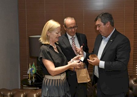 Oportunidades e dinâmica de crescimento em MS são apresentadas ao embaixador da Áustria no Brasil
