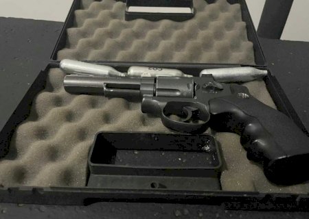 Mecânico desconfia de 'gaia', ameaça rival com arma e vai preso