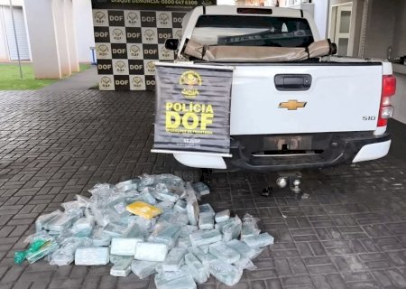 Empresário é preso pelo DOF com carga de cocaína avaliada em R$ 6,4 milhões