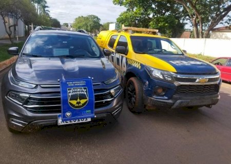 NOVA ANDRADINA: PMR apreende mais de uma tonelada maconha após condutor tentar fugir de abordagem