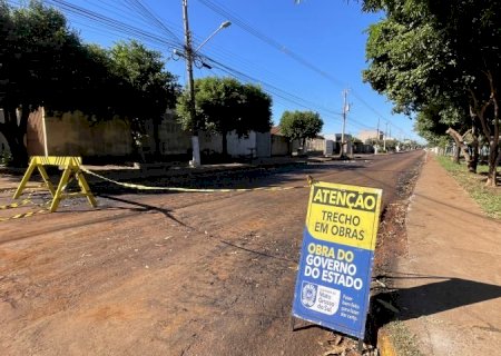 Em Dourados, Governo de MS investe R$ 17 milhões em recapeamento do Jardim Água Boa