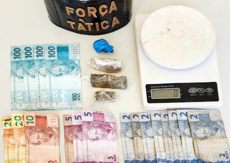 Em Nova Andradina, Polícia Militar frustra ação de tráfico e apreende menor com drogas e balança de precisão