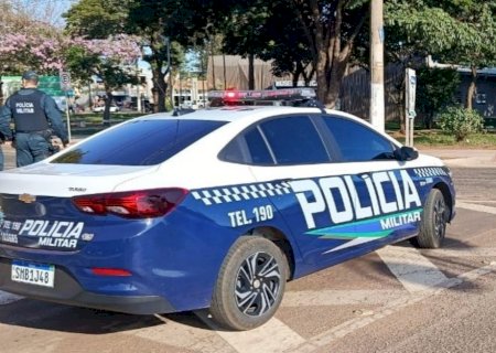 Mulher acusada de perturbação é detida pela Polícia Militar em Nova Andradina