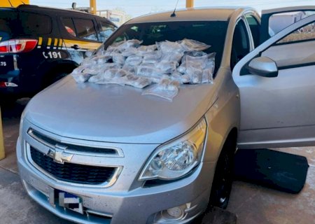 Traficante é preso com 13 quilos de haxixe em tanque de combustível