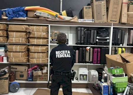 Ação conjunta apreende R$ 300 mil em produtos descaminhados