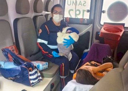 Parto domiciliar mobiliza SAMU e emociona equipe em Nova Casa Verde