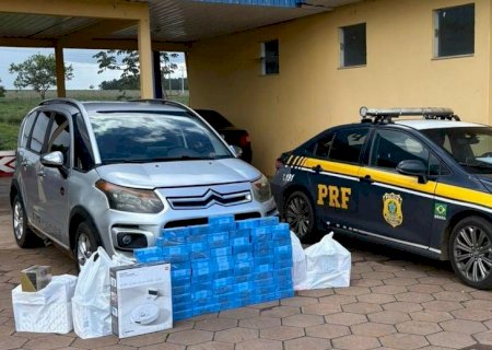 PRF prende homem com medicamentos emagrecedores escondidos na cueca em Bataguassu