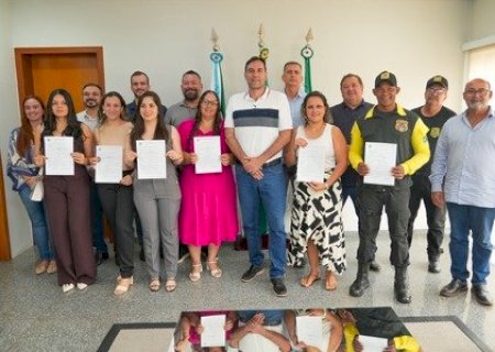 Quadro efetivo da Prefeitura de Nova Andradina é reforçado com posse de novos servidores