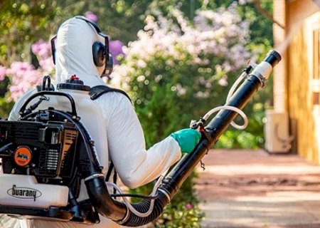 Após estruturar frota, MS equipa 79 municípios com bombas costais para combater o Aedes