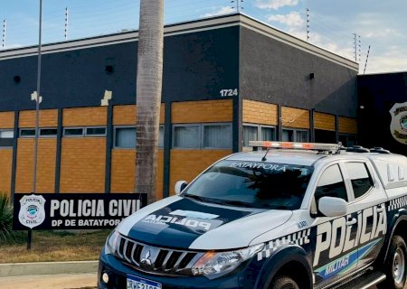 Polícia Militar conduz homem à Delegacia por ameaça e dano em caso de violência doméstica em Batayporã