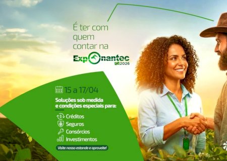 Sicredi Centro-Sul MS/BA estará presente na Exponantec 2026