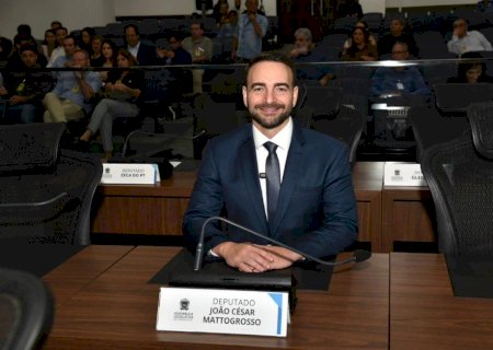 João César Mattogrosso retorna à ALEMS e reforça atuação voltada ao municipalismo e desenvolvimento de MS
